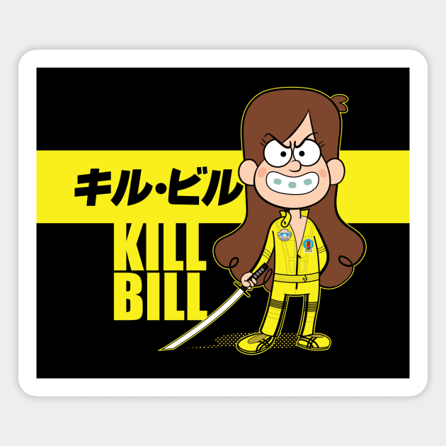 Kill Bill v2 Magnet by Krobilad